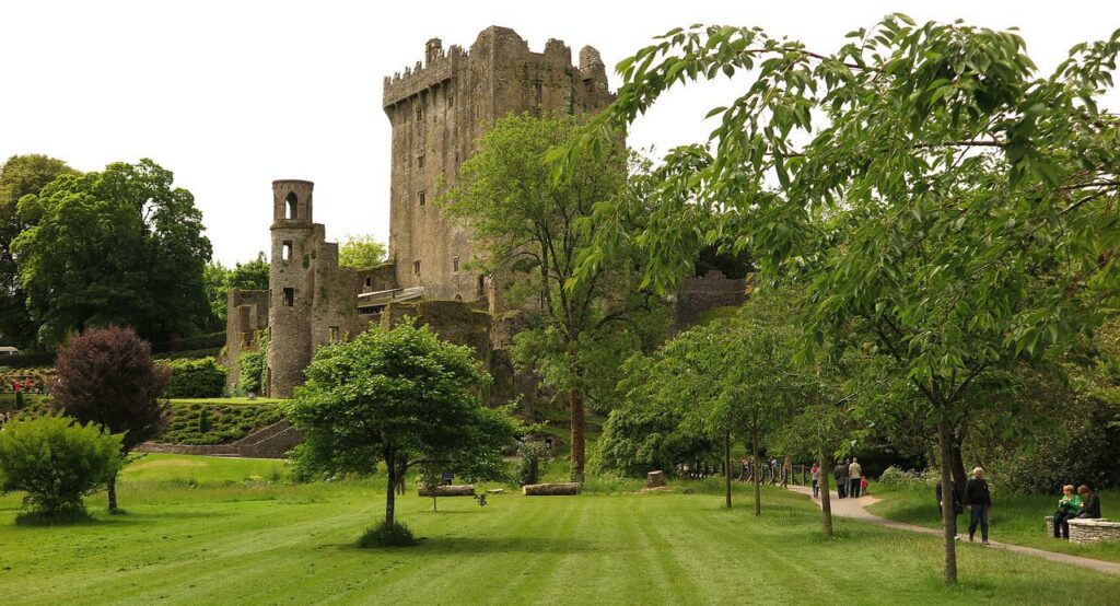 Chateau de Blarney en Irlande