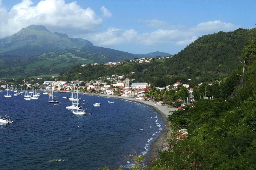 Belle vue de Martinique
