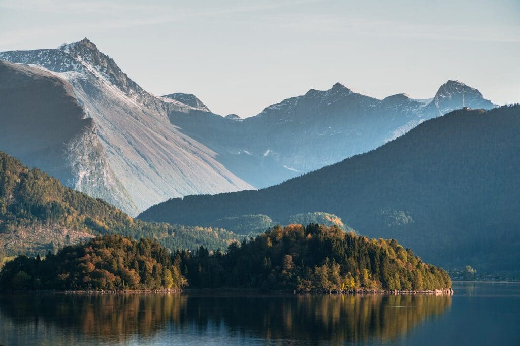 Montagne en Norvège