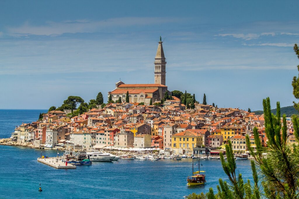 Belle vue de Croatie