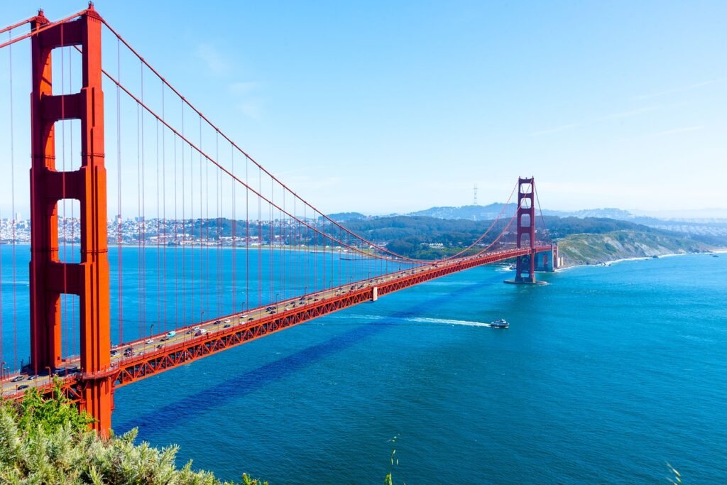 San Francisco le pont du Golden